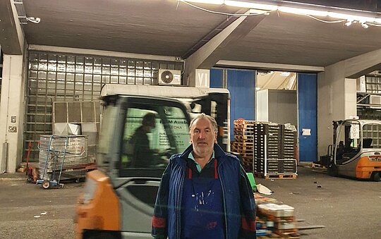 Karl-Heinz Handwerker, Einkäufer Hamburger Großmarkt